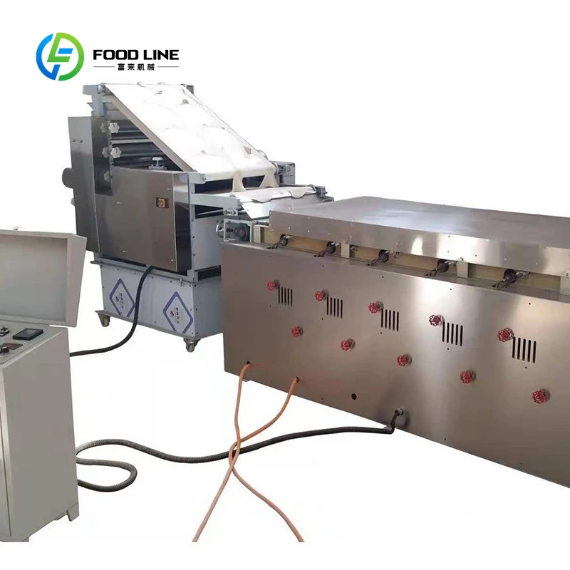 0.5-5mm Adjustable Commercial Dough Machine for Pita Pocket Bread Skin
