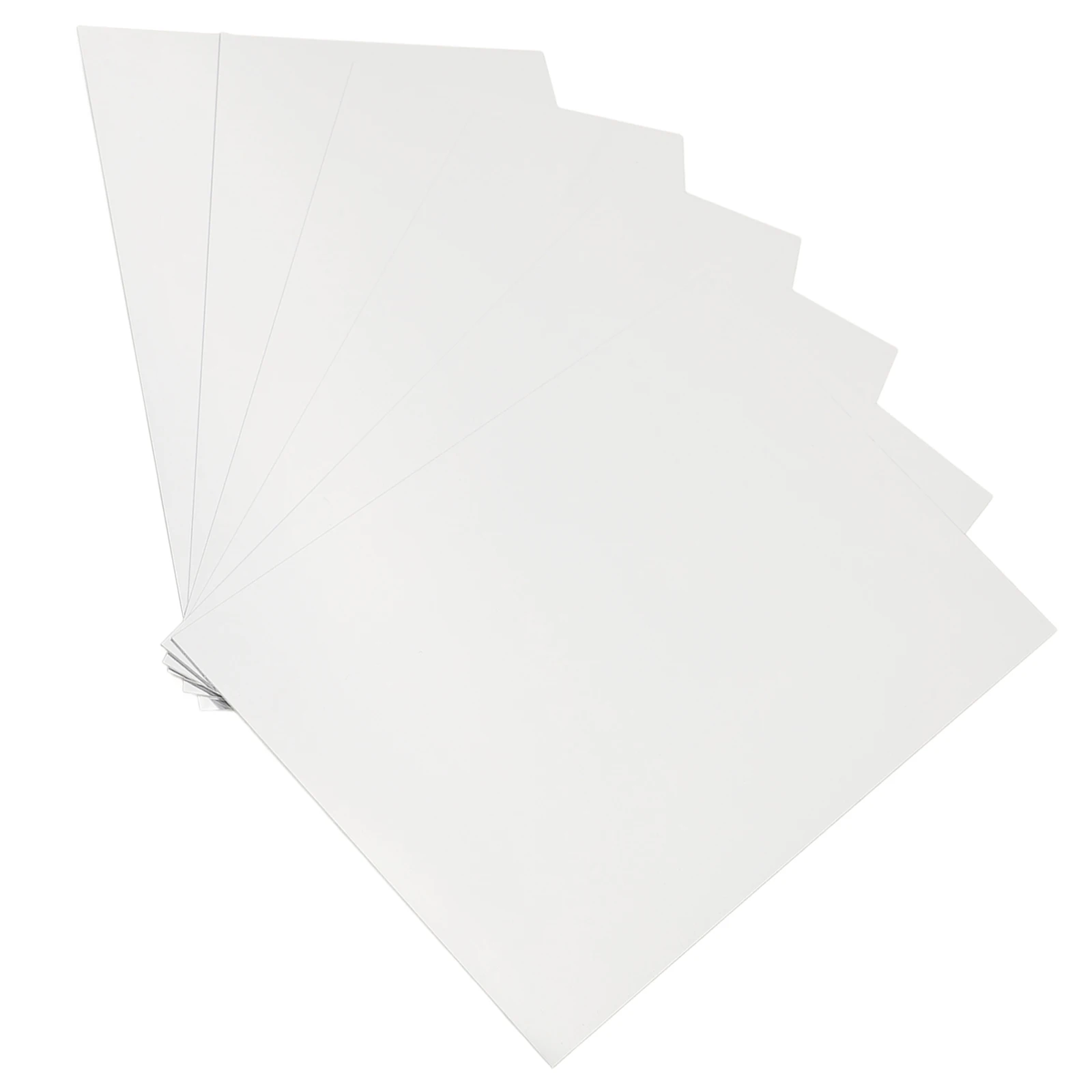 6pcs Sublimation Aluminum Blanks Metal Sign Plate For Home Decor Commercial Advertising Durable Easy Install Clear Vibrant