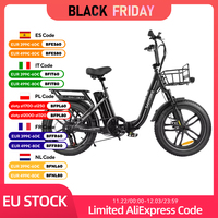 SAMEBIKE C05 Pro Electric Bike, 500W Motor, 36V 13Ah Battery, 20*4-inch Fat Tires Adult City Ebike , 35km/h Max Speed Disc Brake