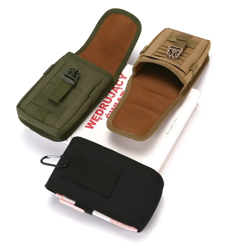 

Large Capacity Men's Multifunction Wallet Oxford with Pen Insertion Pocket Mobile Phone Belt Pouch Vertical Waterproof