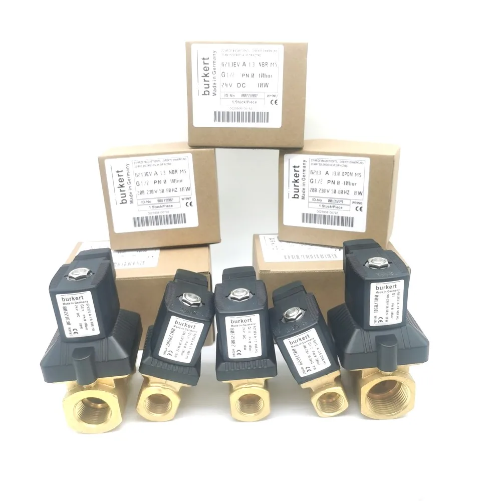 00178873 Burkert 5281 Series G1/2 Brass Valve Body 2-Position 2-Way NBR Seal 00178872 00178874