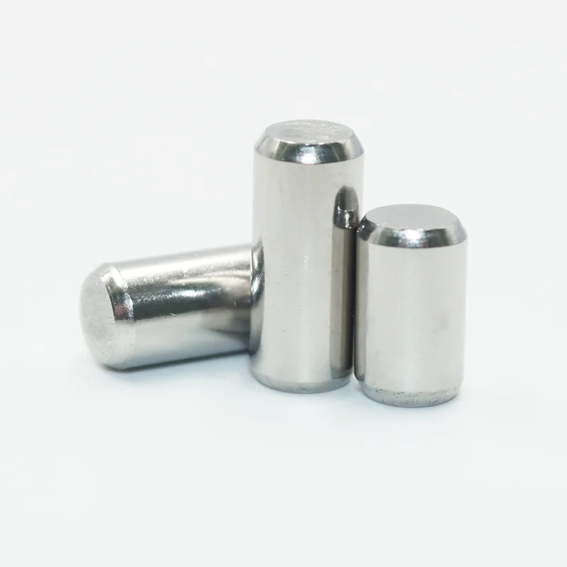 304 Stainless Steel Solid Cylindrical Dowel Pin M1 M1.5 M2 M2.5 M3 M3.5 M4 M5 M6 M8 GB119 High Hardened Locat Fixed Parallel Pin