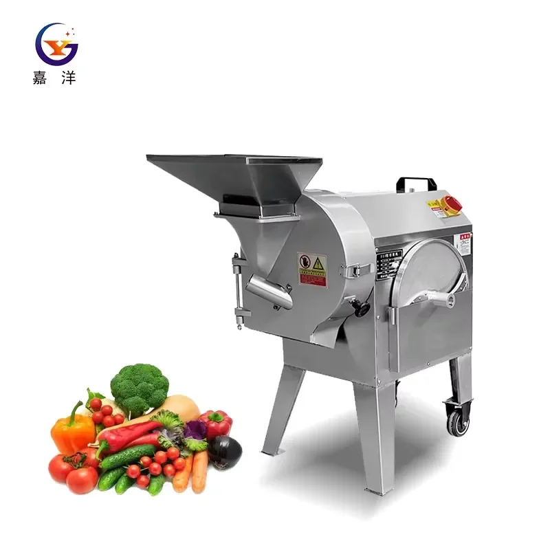 Three-in-one Multi-functional Fruit and Vegetable Cutting Machine Automatic Potato Slicer Vegetable Dicing Slicer
