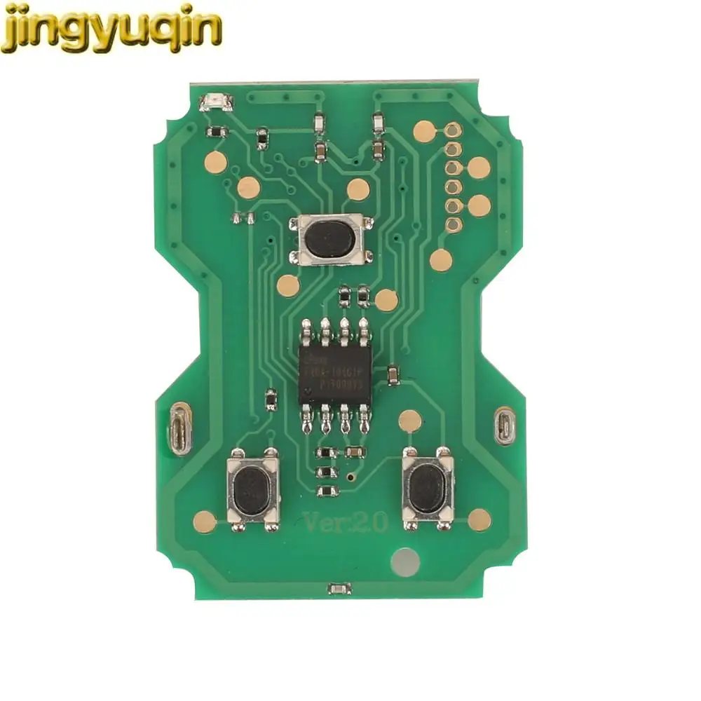 Jingyuqin EWS System 315/433MHZ ID44 PCF7935 Chip For Land Rover Range Rover Evoque 3 Buttons Car Key Alarm Remote Entry Fob