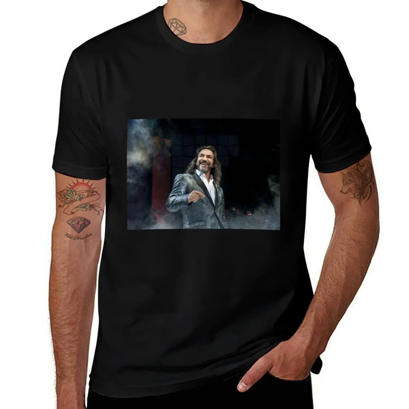 pra1 Marco Antonio tiwi Solis norma tour 2019 T-Shirt Casual Pattern Print Tee Shirt T-Shirt