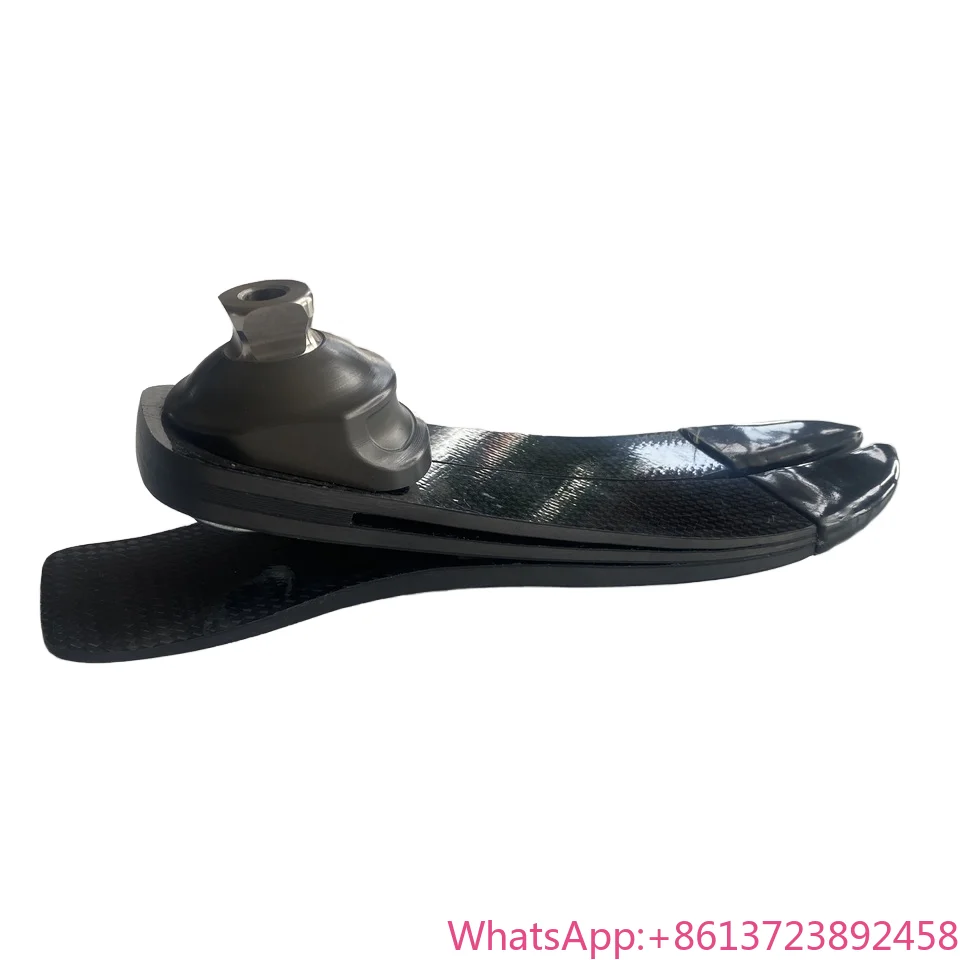 

Wholesale Price New Carbon Fiber Low Ankle Prosthetic Foot with V Heel Artificial Foot Black 16-27 CM Model 1CFL Brand Wonderful