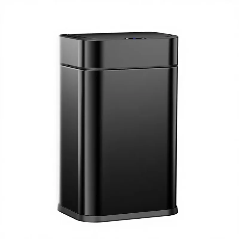 Smart Trash Can for Family Bedroom Kitchen - Rechargeable Stainless Steel