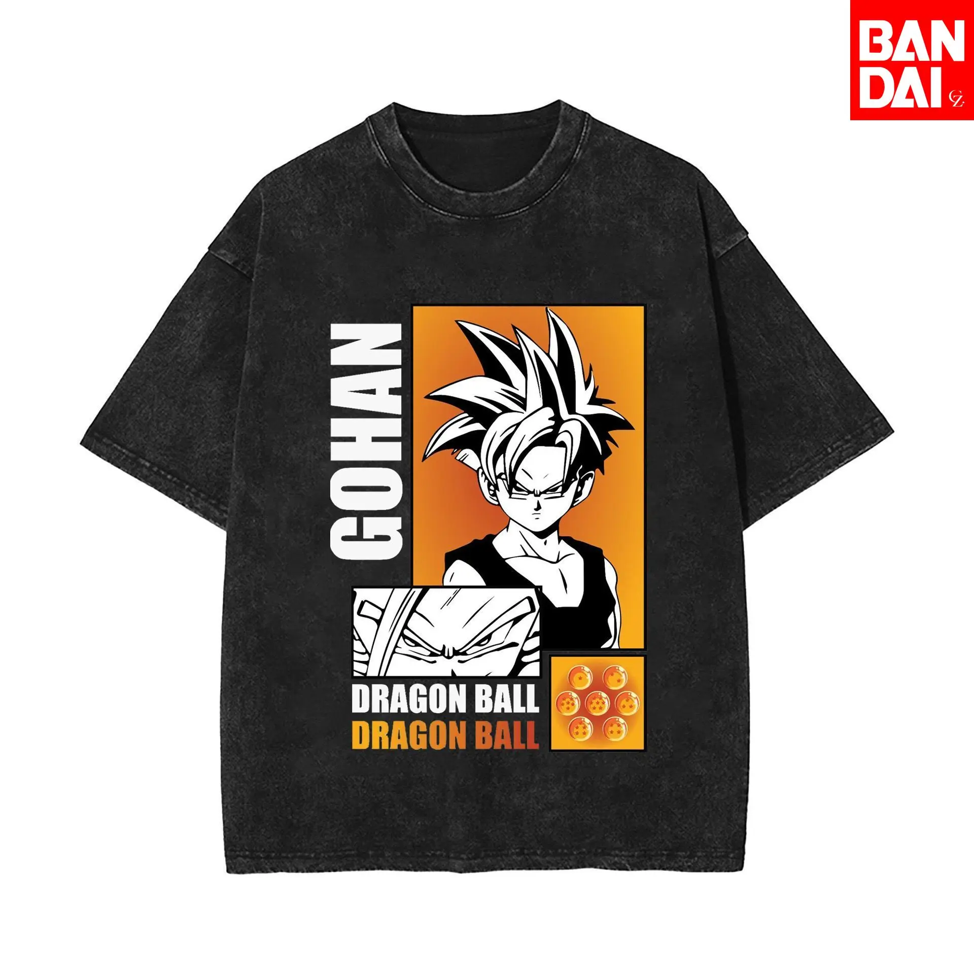 

Dragon Ball Z Super Saiyan Goku T Shirt Men 2026 Summer Vintage Acid Wash Oversized Tee Anime Streetwear Harajuku Y2k