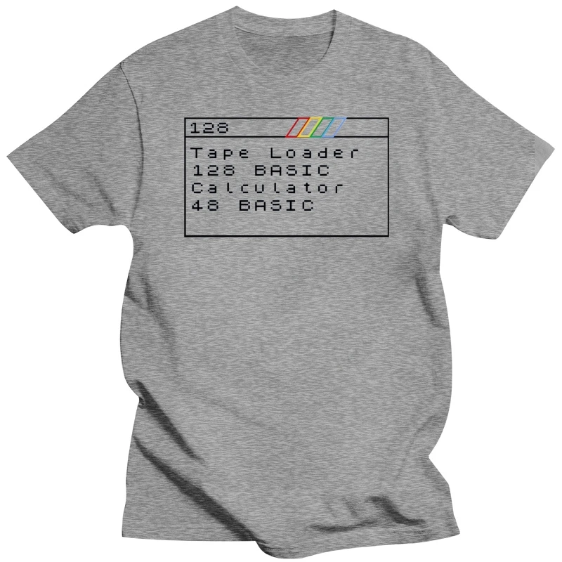 Funny Printed T Shirt Zx Spectrum 80S Computer Retro Geek Birthday Gift  New Short Sleeve Men 100 % Cotton Custom Tee Shirts