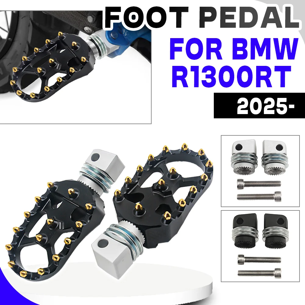 

Подножки для мотоцикла, вращающиеся педали для BMW R 1300 RT R 1300RT R1300 rt r1300rt R1300RT 2025, пассажирские подножки