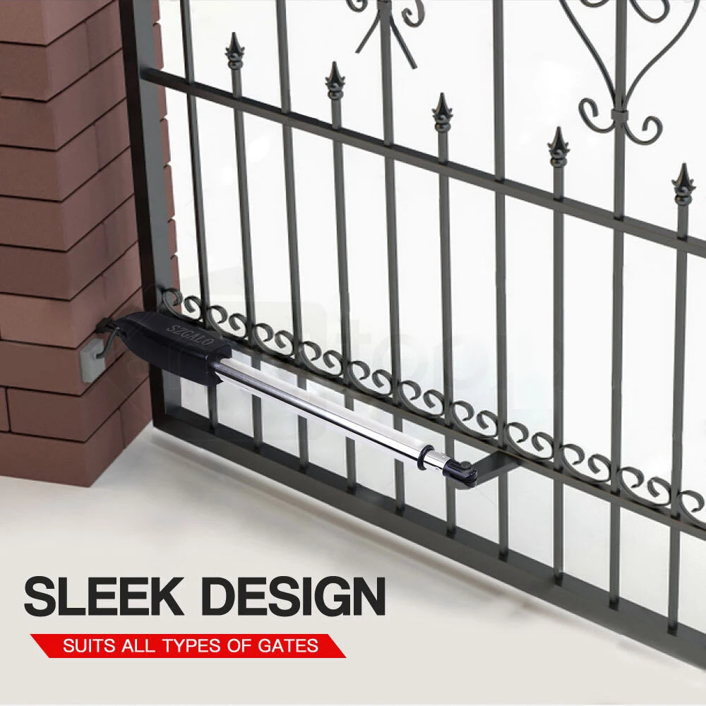 Residential Swing Gate Openers Secondary 24VDC Single Long Actuator (Arm Only) Not Control Panel