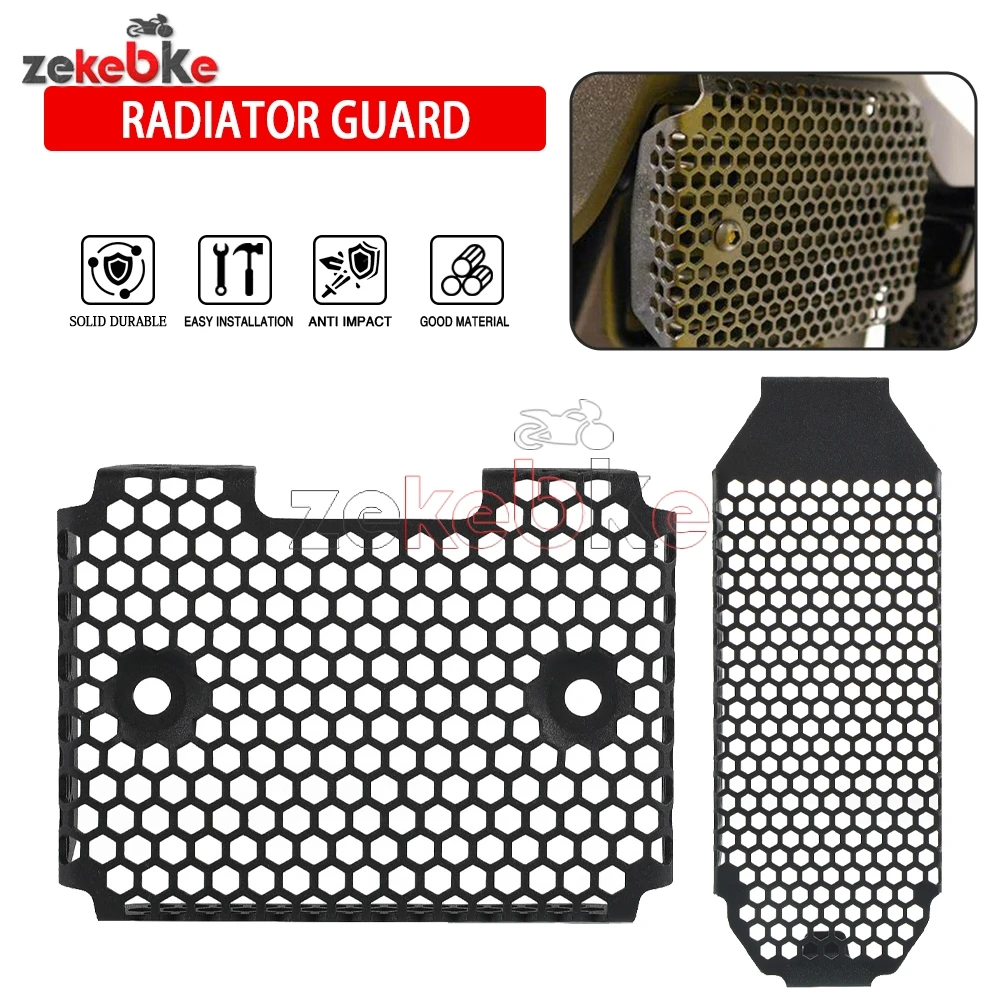 Oil Cooler Cover Protector For Ducati Monster 797 / 797+ (Plus) 2017-2020 Radiator Shield Grille Guard Motorcycle Accessories