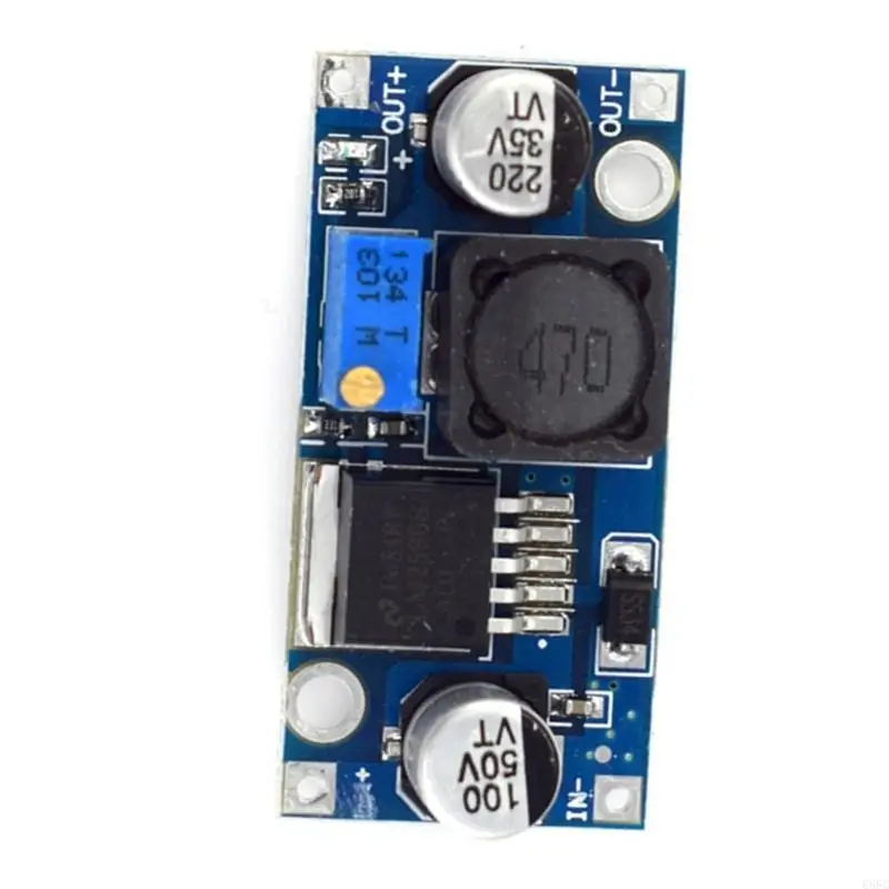 

E65C Step Down Power Supply Module 3A Adjustable Step Down Module Regulator 3V-40V for DIY