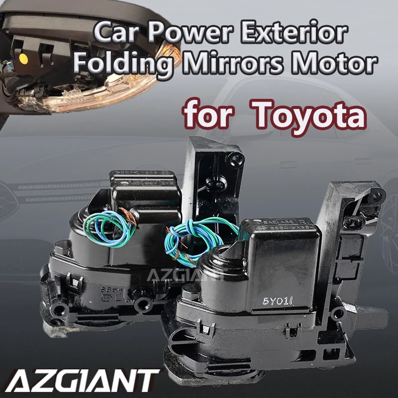 

AZGIANT Car Power Exterior Folding Mirrors Motor right left 12V Module for Toyota RAV4 2006-2008 genuine parts direct install