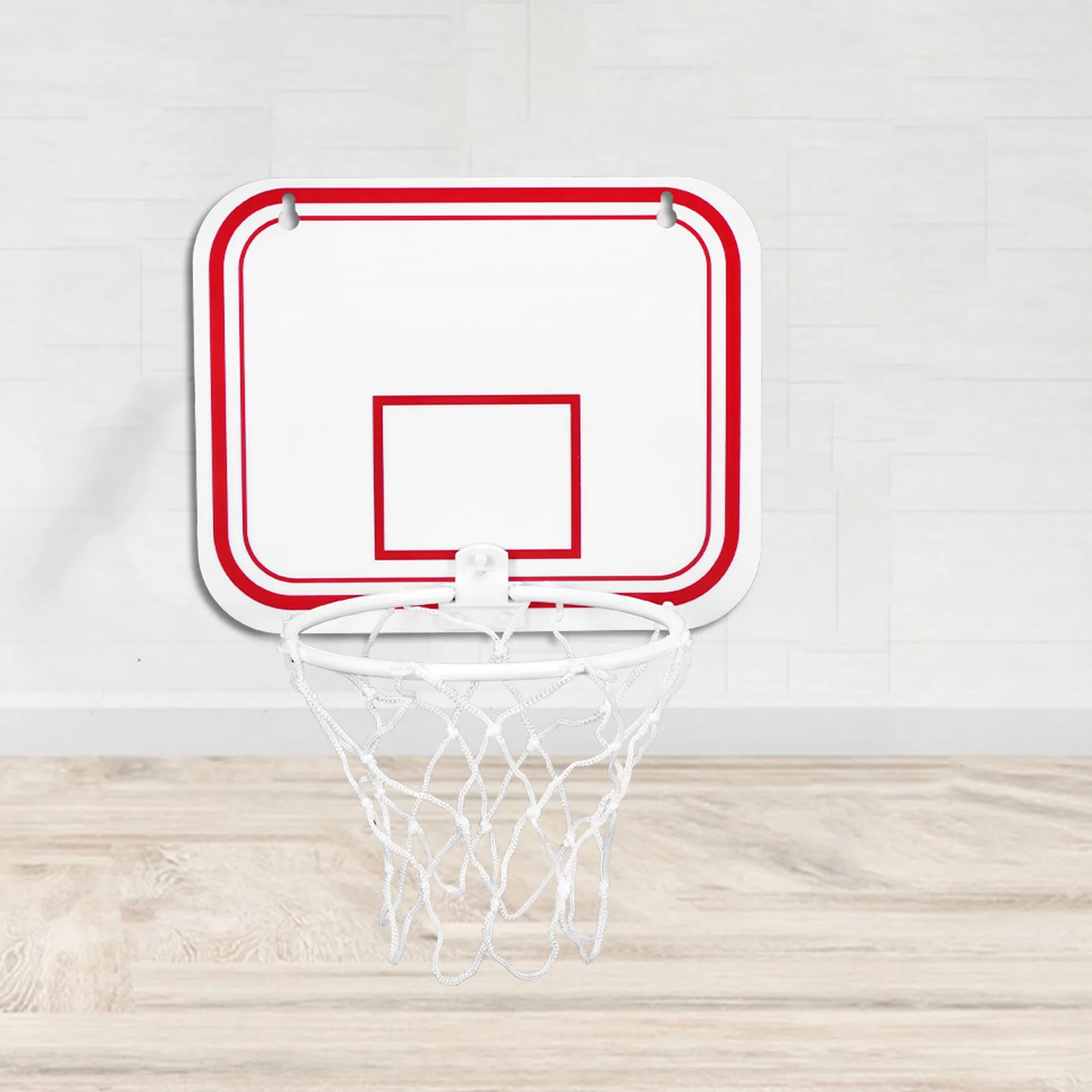 SYJZ Sport Office Basketball Hoop Clip for Trash Can Basketball Game Small Basketball Board Clip for Waste Basket