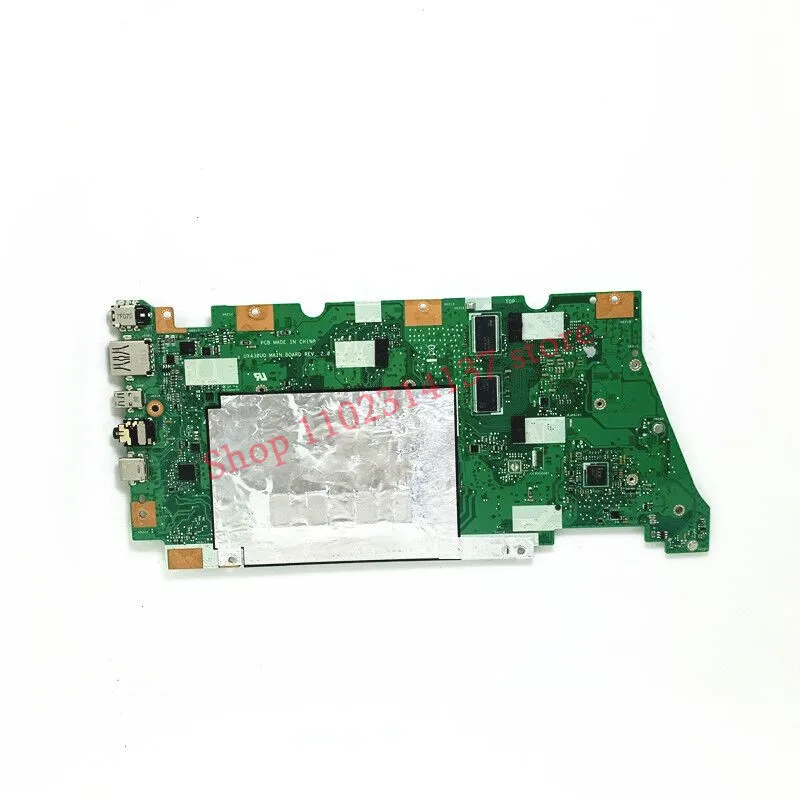 For Asus UX430UQ REV.2.0 With SR2ZU I5-7200U CPU Mainboard N16S-GTR-S-A2 8GB Laptop Motherboard 100% Full Tested Working Well