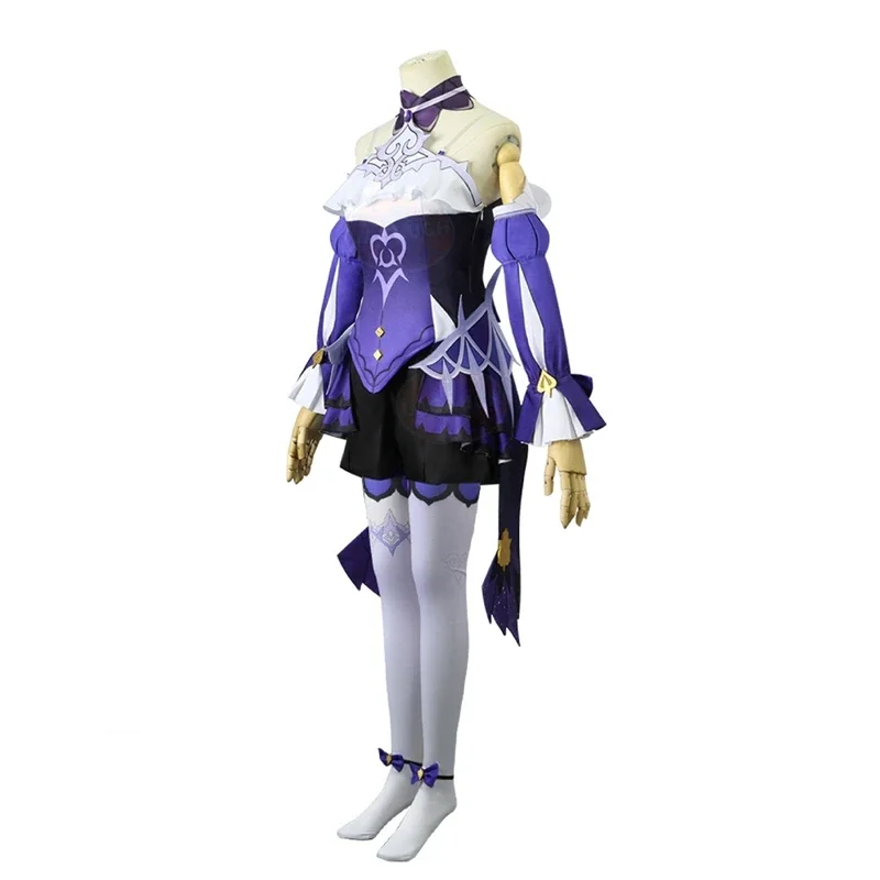 Game Genshin Impact New Fischl Cosplay costume Fish A Always Night Dream Amy Gothic Skin Moon City Wig Outfits