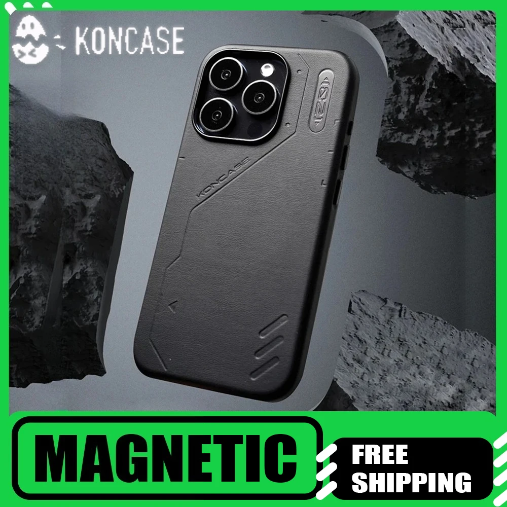

Магнитный чехол для телефона KONCASE для Apple iPhone 14 Pro Tech Skin Magnetic Shell Cyber Technology