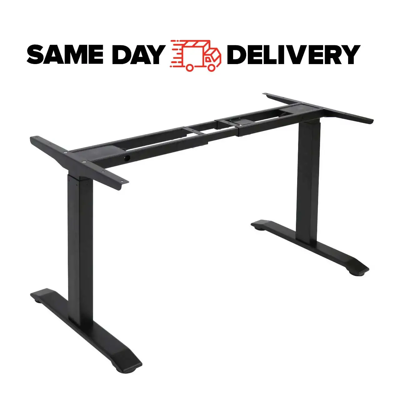 Office Electric Stand up Desk Frame Workstation Dual Motor Ergonomic Standing Height Adjustable Base Frame