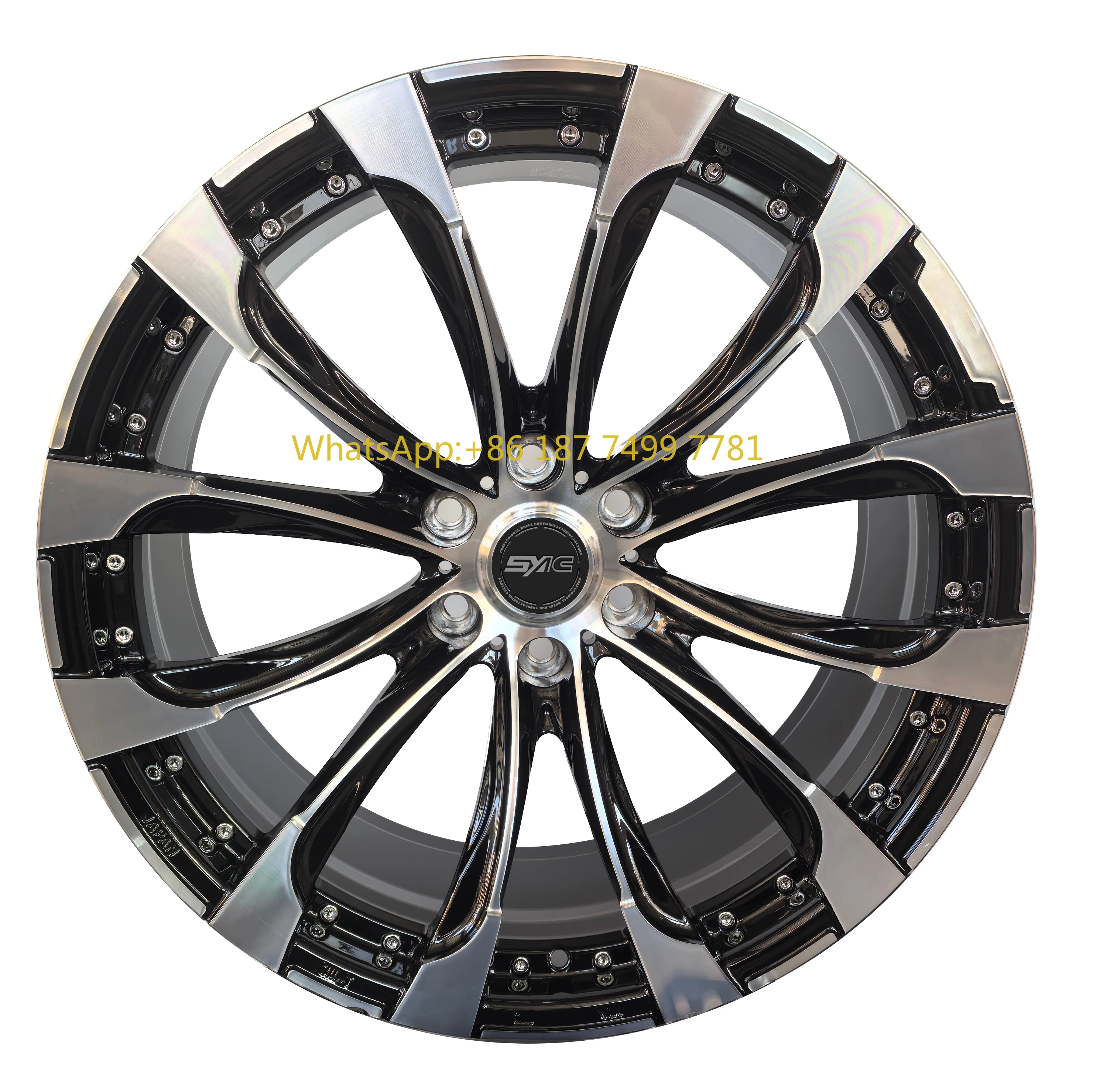 

SYAC Customizable Forged Aluminum Alloy Wheels High Quality 18-22 Inch Rims for Passenger Cars 35mm 100mm 98mm 5x120 5x114.3 PCD