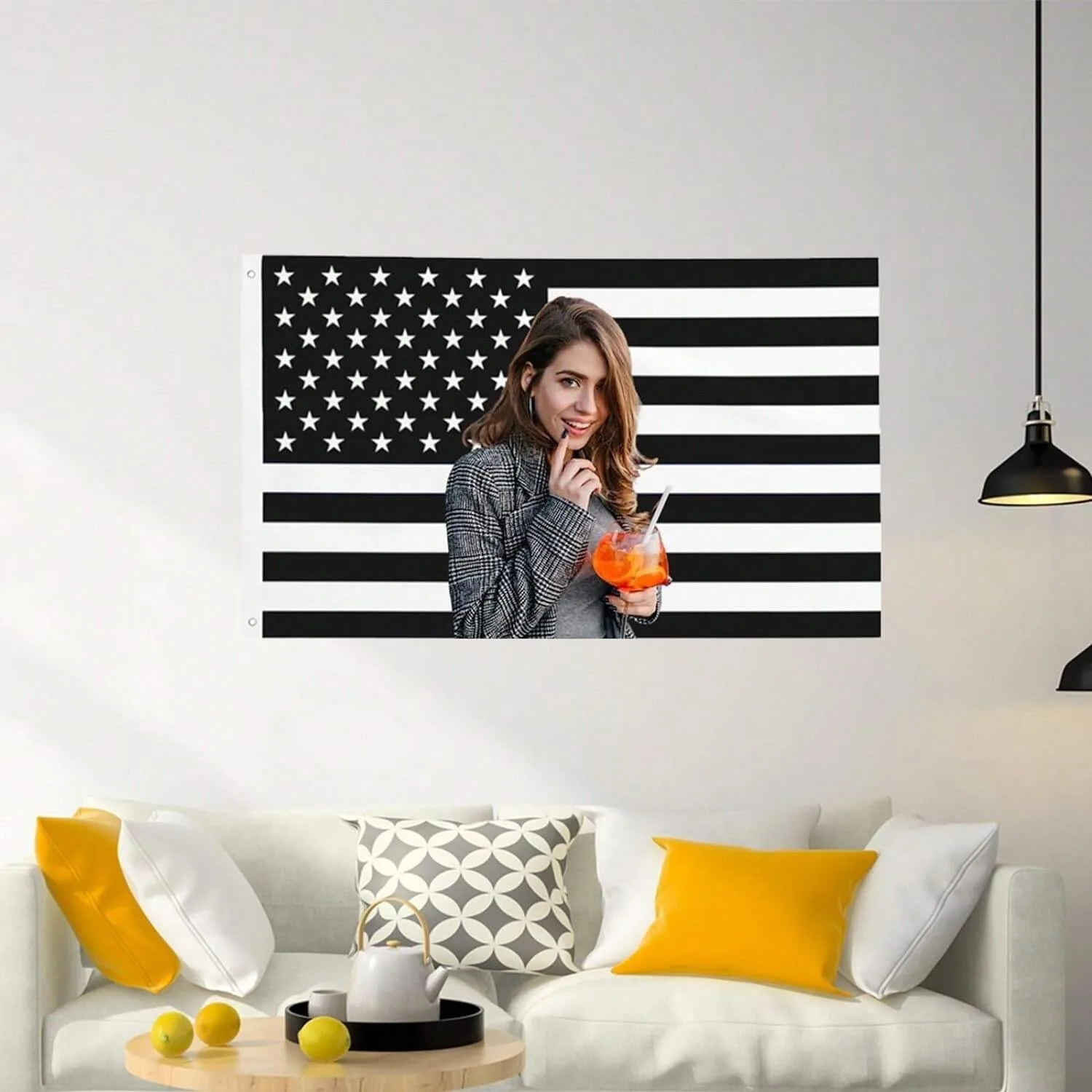 Canvas Custom Image Print- Add Your Own Image- Face Cutout - Suitable For Birthday, Wedding, Party, Father's Day, Mother's Day