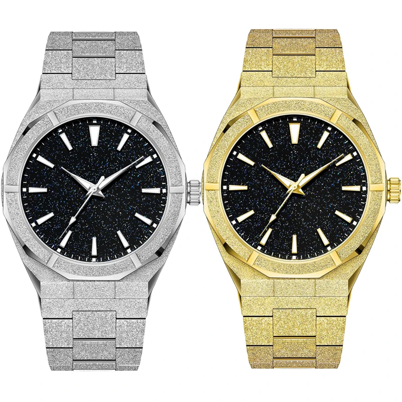 

Luxury Gold Quartz Watches for Men High Quality Stainless Steel Business Fine Wristwatch Waterproof Luminous Jewelry Watch Clock