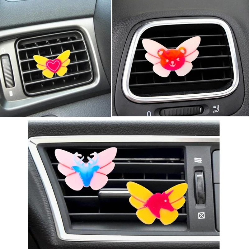 Customizable Butterfly Hairclip Mold Handmade Jewelry Making Mould Versatile Silicone Moulds Car Air Vent Embellishments