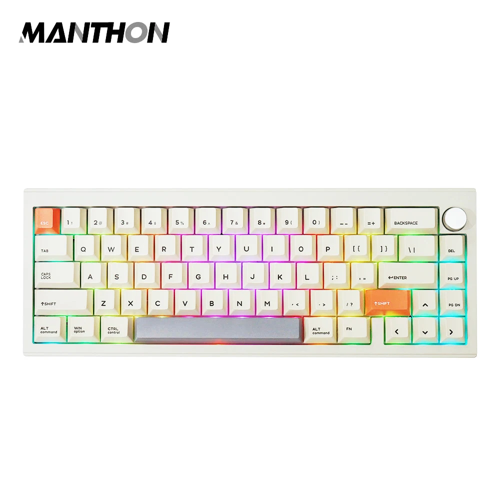 Cidoo v65 65% kabel gebundene/kabellose mechanische Tastatur dichtung halterung Hot Swap able Aluminium CNC-Gehäuse mit pbt Keycaps Gaming-Tastatur