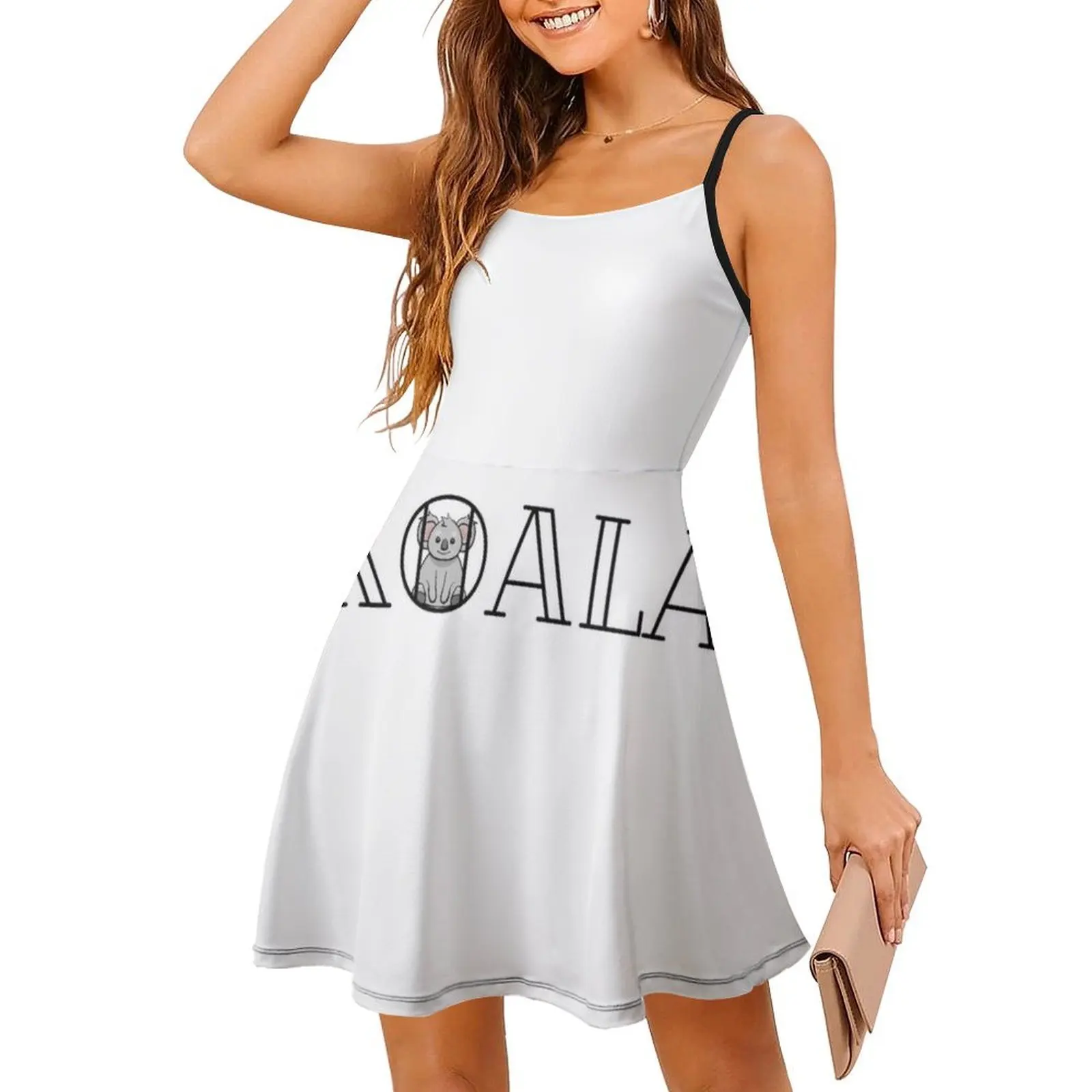 فستان كولا على الطراز الكوري للنساء فستان كاجوال أنيق للحفلات أو الارتداء اليومي إنكا كولا كولا الدب الحيوان بيرو أنثى #3