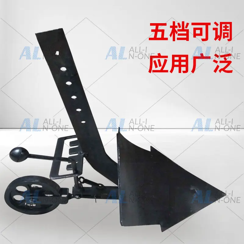Supporting agricultural machinery Adjustable trenching machine Double-sided flipping pear cultivated land trenching ploughing