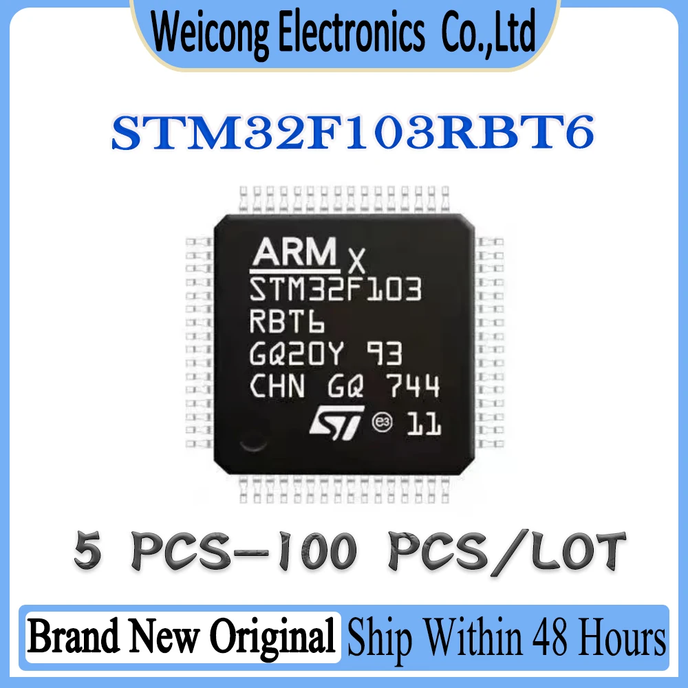 

STM32F103RBT6 STM32F103RBT STM32F103RB STM32F103R STM32F103 STM32F STM32 STM IC MCU Chip LQFP-64