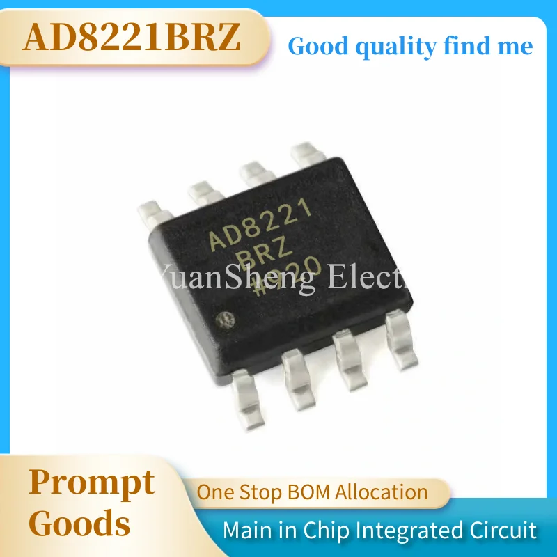 

1PCS AD8131ARZ AD8131 AD8032ARZ AD8032 AD8138ARZ AD8138 AD8221BRZ AD8221 SOP-8