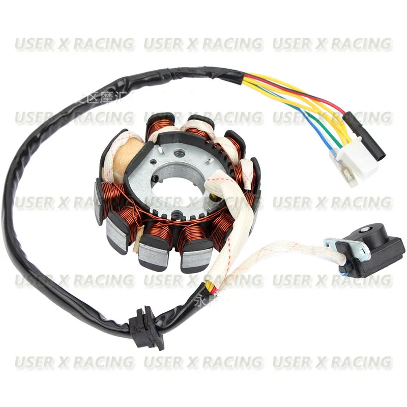 USERX Universal Motorcycle Accessories Engine ignition generator coil stator For Scooter GY6 125cc 150cc 152QMI 157QMJ