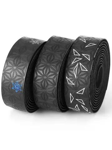 2Pcs Anti-Slip Handlebar Tape PU Road Bike Shock Absorption Handle Bar Tape With Bar End Plugs For Bicycle Racket Cycling Tools