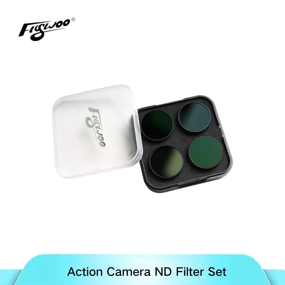 

Flywoo Action Camre ND Filter Set For Flywoo GP9 /GP10 /GP11/GP12 / SMO / Naked Gopro 6/7