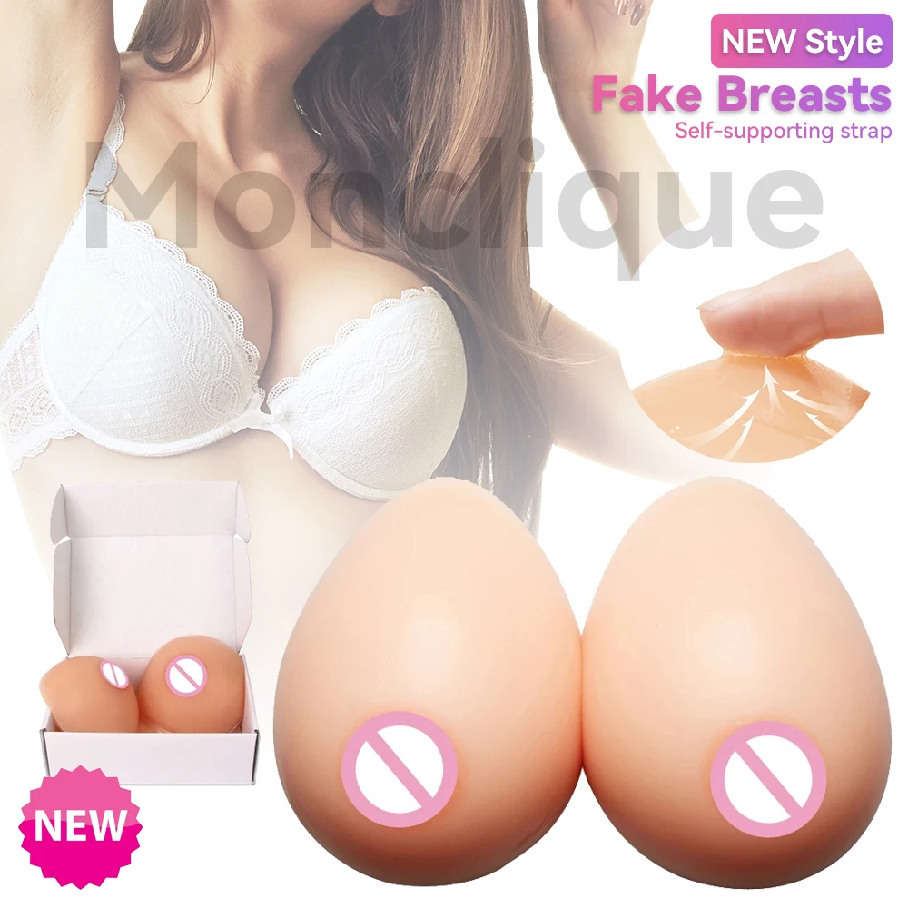 Realistic Silicone Fake Chest Tits Soft Artificial Fake Boobs Sexy Breast Enhancement Pad for Drag Queen Transgender Mastectomy