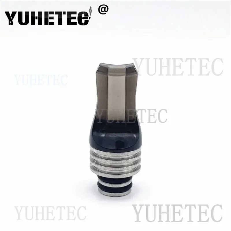 1PC 510 เคล็ดลับหยดสแตนเลสพลาสติก MTL ปากแบน Straw Joint