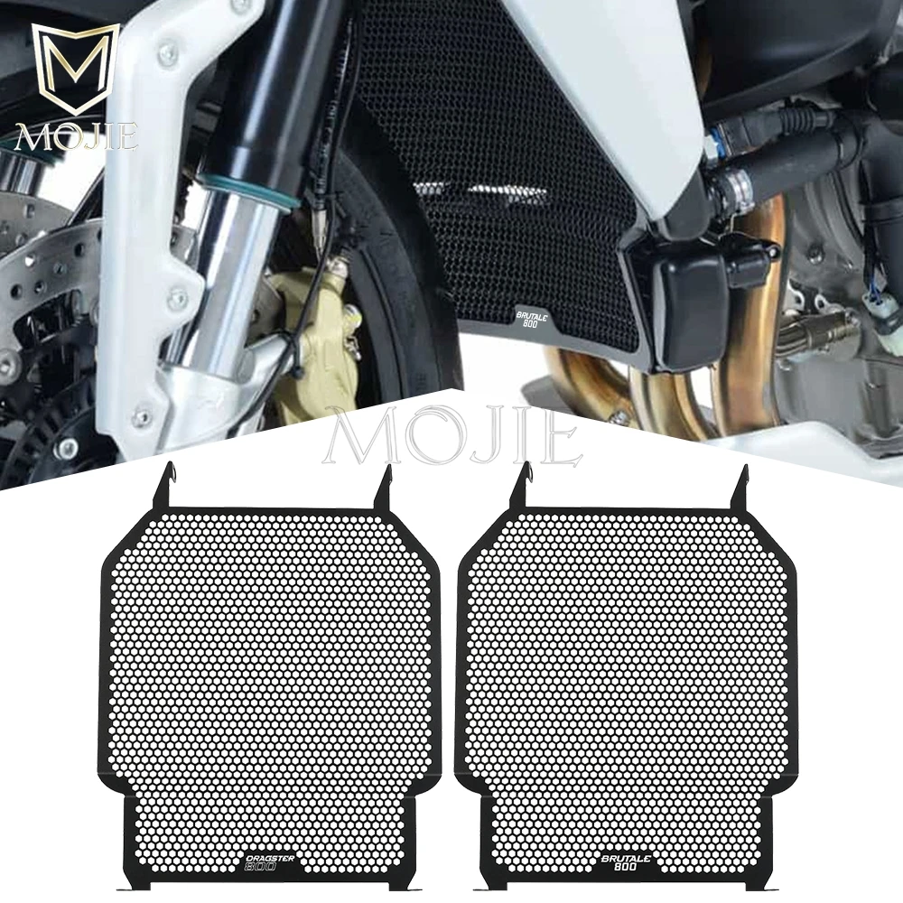 For MV Agusta Dragster 800 /RC/RR/Rosso 2014-2024 Motorcycle Radiators Grille Guard Cover Protector Protection Radiator Guards