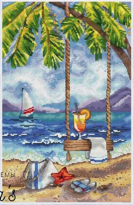 

Handmade 14CT Counted Canvas DIY Kits, Cross-Stitch Embroidery, Girs' dreams, I want to go on holiday 34-46