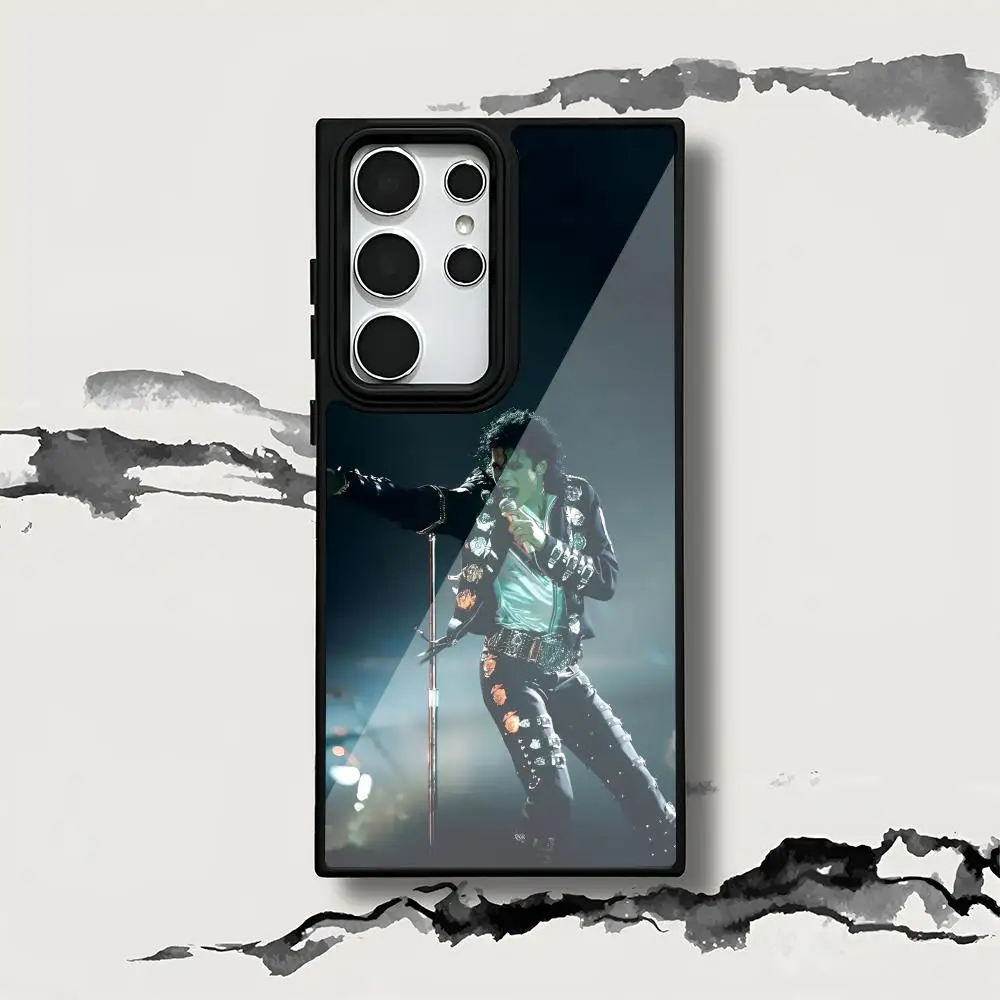 M-Michael J-Jackson Legendary Singer MAISTO Mouse Pad PC+TPU For Samsung S8 9 10 20Plus S30 24 20ULTRA