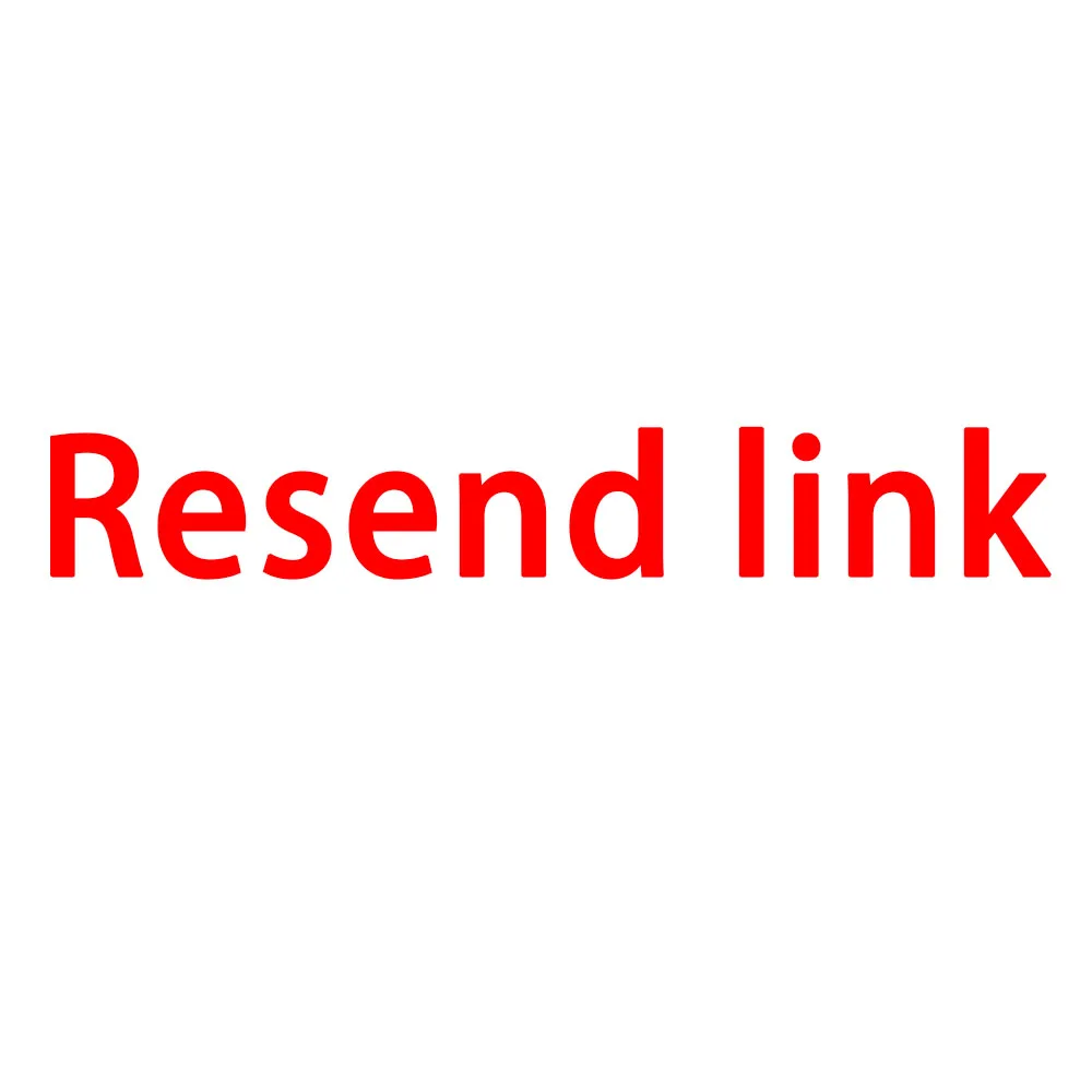 

Resend link