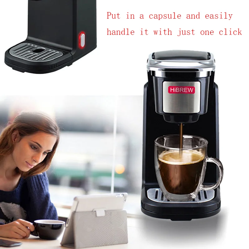 220V Capsule Coffee Machine Multifunctional Powder Tea Espresso Cafetera Three-In-One Portable Coffee Maker Capsule AC-507K Hot