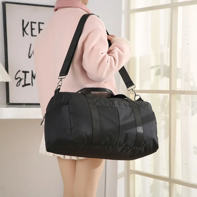 

1pcs Fashion Women's Short Trip Shoulder Bag Large-Capacity Handheld Travel Tote Sports Yoga Gym Bag for Daily & Fitness Use