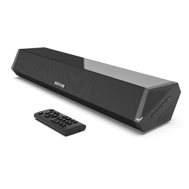 

50W Echo Wall Bluetooth 5.0 Sound bar Wireless Computer/TV Speakers Home Theater Sound System Supports Optical/Coaxial/USB/AUX