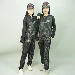 SPATA 2025 New Fishing Suits Anti-UV Sun Protection Moisture-Wicking Breathable Long Sleeve Quick -Dry The Winner Shirts