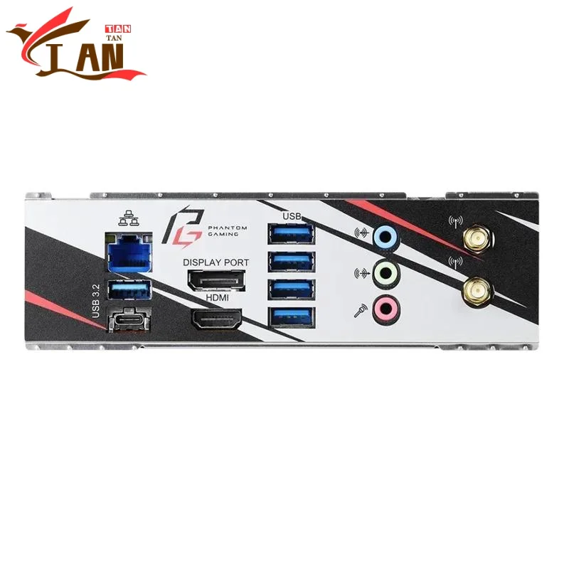 For ASROCK B550 PHANTOM GAMING-ITX/AX Motherboard 64GB M.2 Socket AM4 DDR4 ATX B550 Mainboard 100% Tested Fully Work TAN