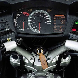 Motorcycle Cowhide Keychain Keyring Fits for Honda ST1100 ST1300 Pan European