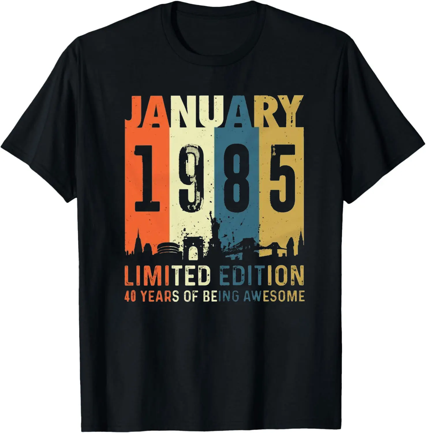 Born in January 1985 Shirts, Sweatshirt January 1985 / 40th Limited Edition 1985 / January Birthday Unisex Cotton Tee Tops Shirt