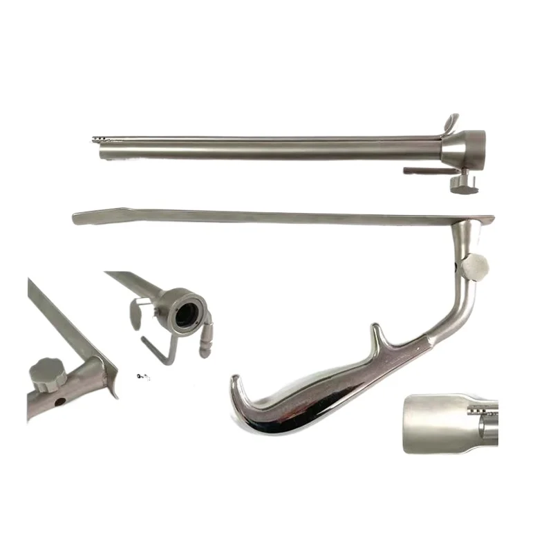 Laproscopy Instruments Laparoscopic Surgery Grasping Forceps Fiber Optic Breast Retractor