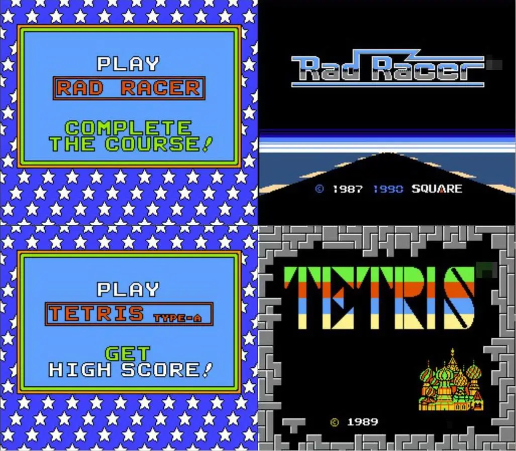 Game Cartridge para NES e FC Console, Reprodução, NWC 1990